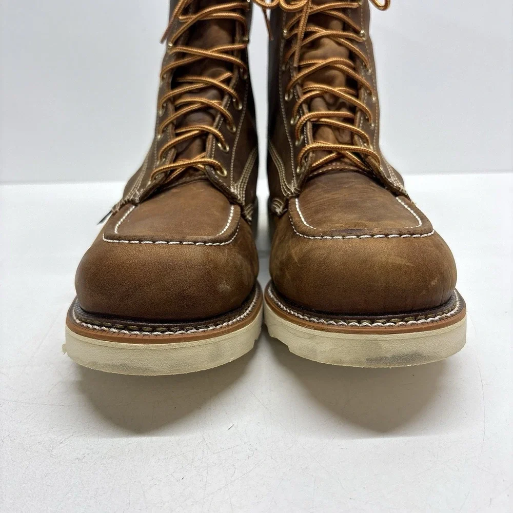 Thorogood Men's American Heritage Steel Toe Work Boot Size 14 EE Crazy Horse USA